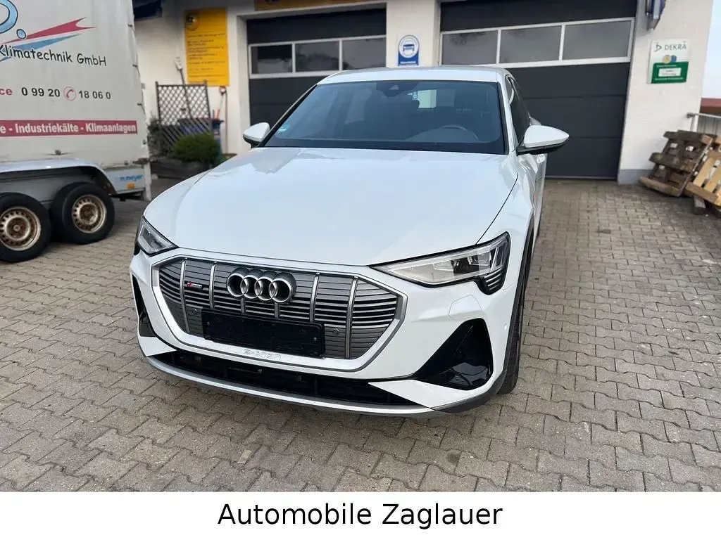 Gebraucht Audi e-tron Sportback S-Line 230 kW (313 PS) 2020 Weiß SUV
