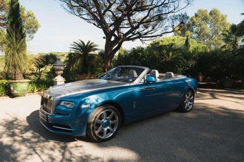 Gebraucht Rolls Royce Dawn 571 PS (419 kW) 2017 Blau Cabrio
