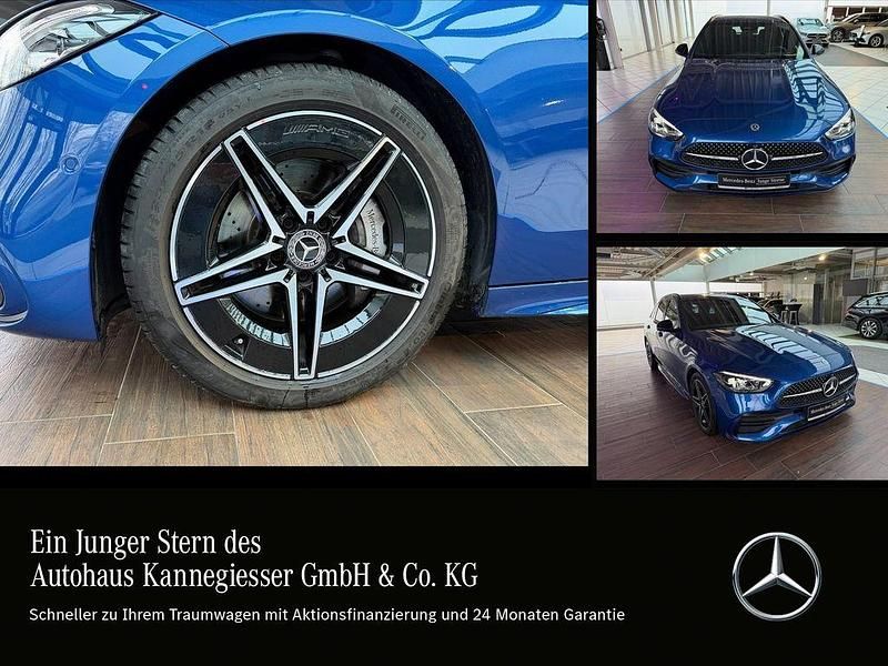 Gebraucht Mercedes C180 AMG 170 PS (125 kW) 2024 Schwarz Limousine