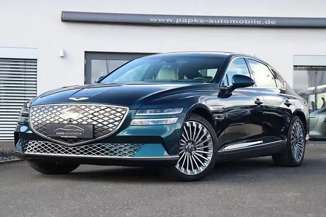 Second-hand Genesis G80 272 kW (370 CP) 2023 Albastru Berlinǎ