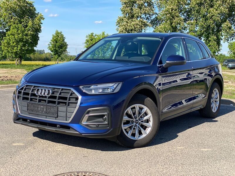Blau Gebraucht 2021 Audi Q5 Sport SUV | 26.950 € (Superpreis) - Bild 1/4