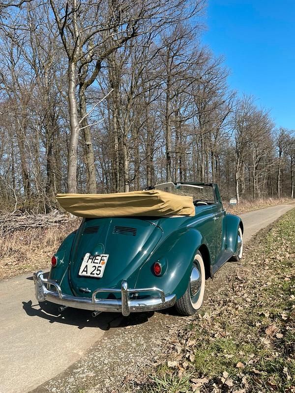Gebraucht VW Käfer 50 PS (36 kW) 1961 Blau Cabrio