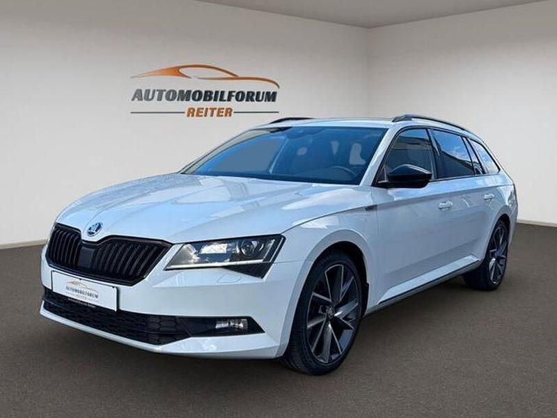 Weiß Gebraucht 2017 Skoda Superb SportLine Kombi | 19.890 € (Guter Preis) - Bild 1/4