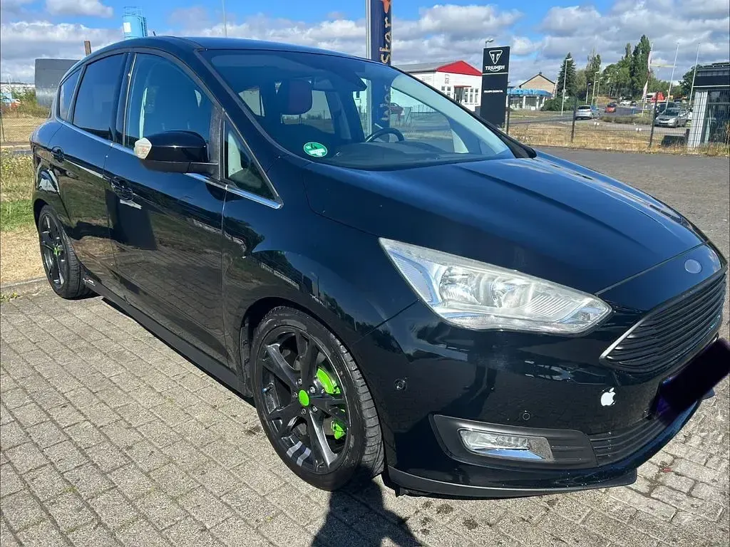 Gebraucht Ford C-MAX Titanium 150 PS (110 kW) 2016 Schwarz Van / Kleinbus