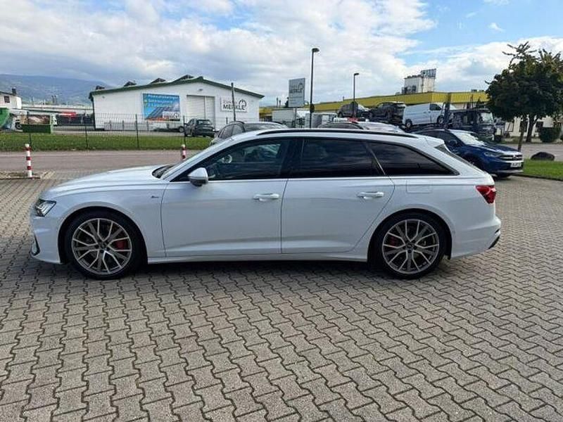 Gebraucht Audi A6 S-Line 367 PS (269 kW) 2022 Gletscherweiß metallic Kombi