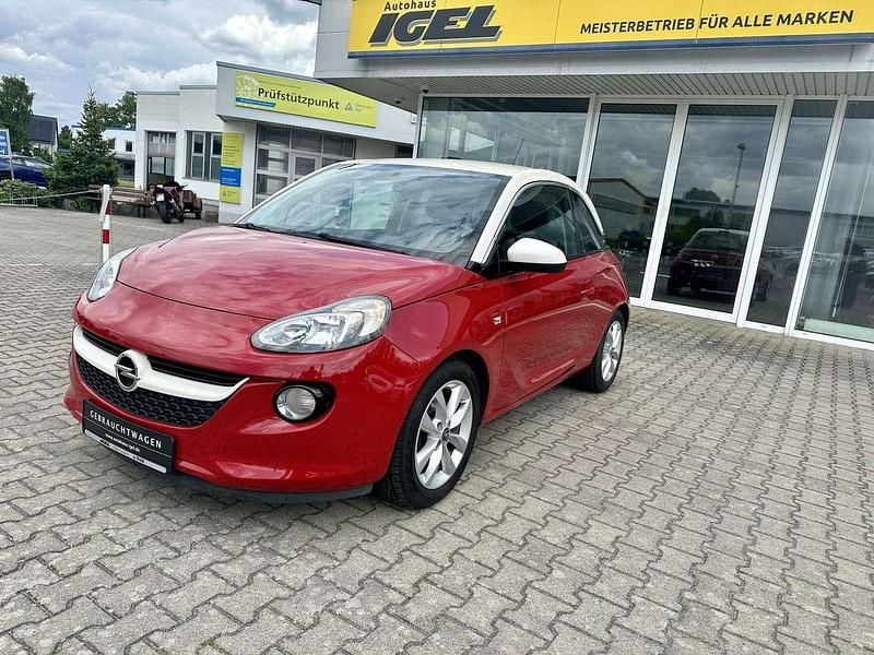 Fire red (uni) Gebraucht 2016 Opel Adam Jam Kleinwagen | 8.990 € (Etwas zu teuer) - Bild 1/4