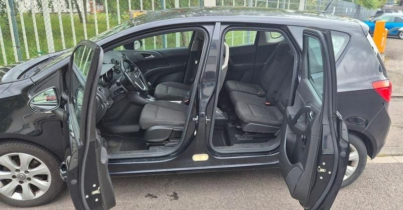 Gebraucht Opel Meriva Innovation 101 PS (74 kW) 2010 Schwarz Van / Kleinbus