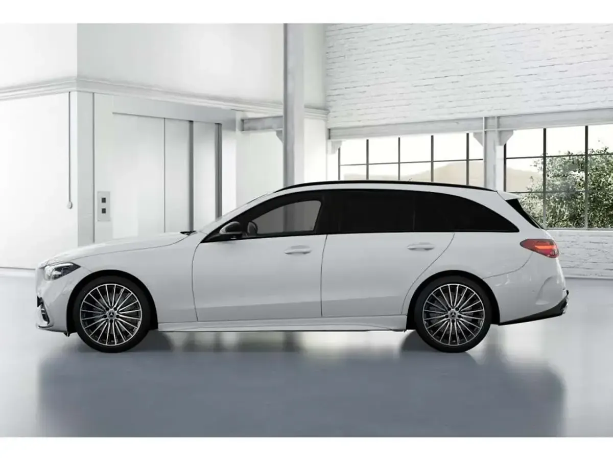 Gebraucht Mercedes C220 AMG 197 PS (144 kW) 2026 Weiß Limousine