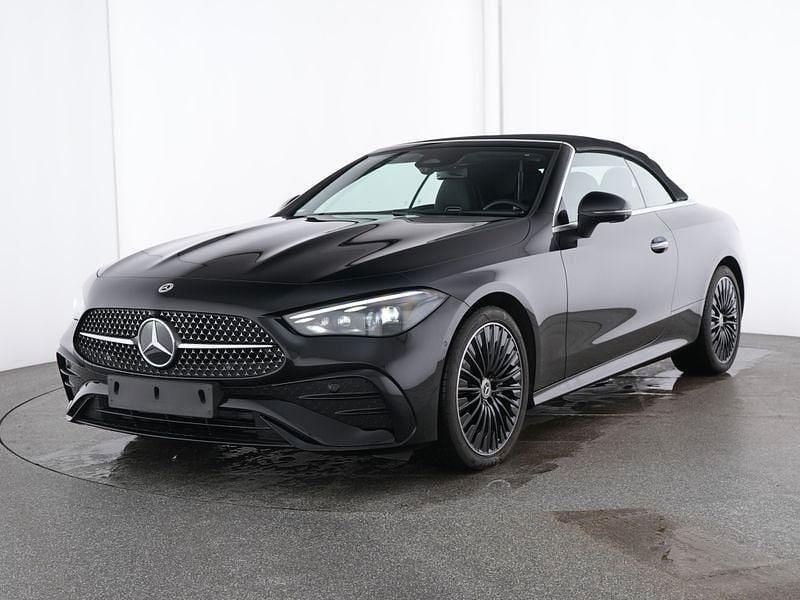 Schwarz/baltic black Gebraucht 2024 Mercedes CLE200 AMG Line Premium Cabrio | 63.000 € - Bild 1/4
