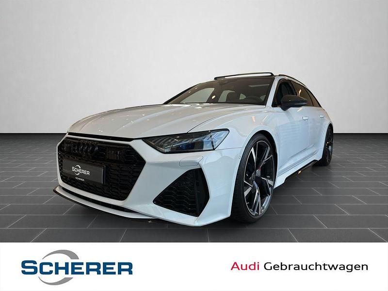 Gebraucht Audi RS6 Performance 630 PS (463 kW) 2025 Gletscherweiß metallic (metallic) Kombi