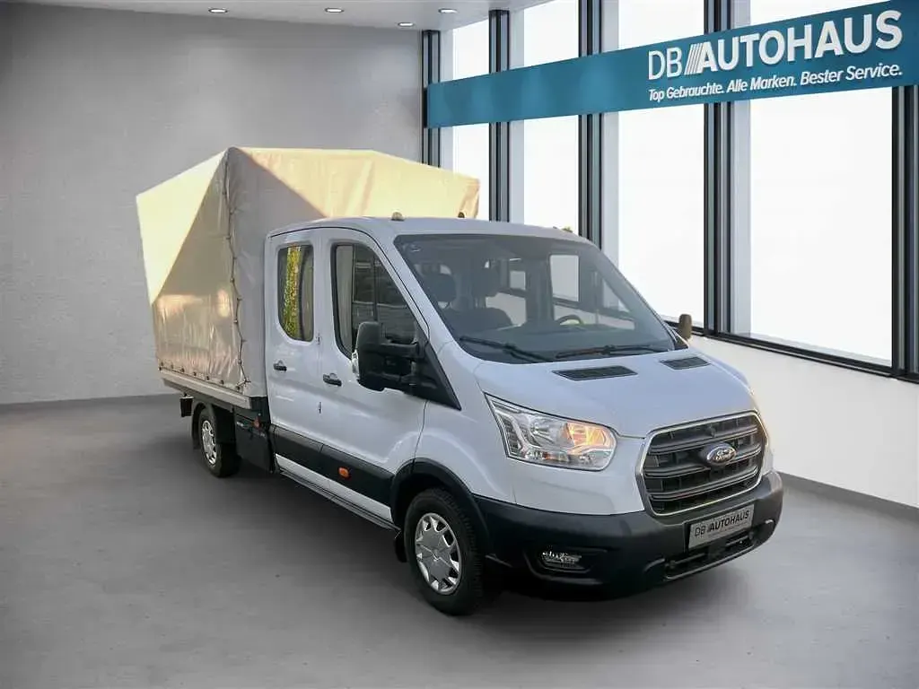Gebraucht Ford Transit Trend 131 PS (96 kW) 2021 Weiß Limousine