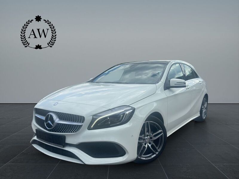 Weiß Gebraucht 2015 Mercedes A180 AMG Limousine | 17.900 € (Etwas zu teuer) - Bild 1/4