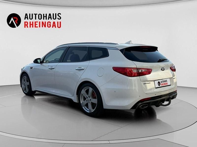 Gebraucht Kia Optima GT 245 PS (180 kW) 2017 (swp) snow white pearl Kombi