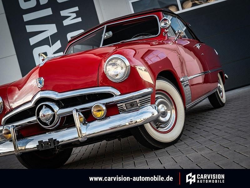 Rot Gebraucht 1950 Ford V8 Convertible Cabrio | 47.990 € - Bild 1/4