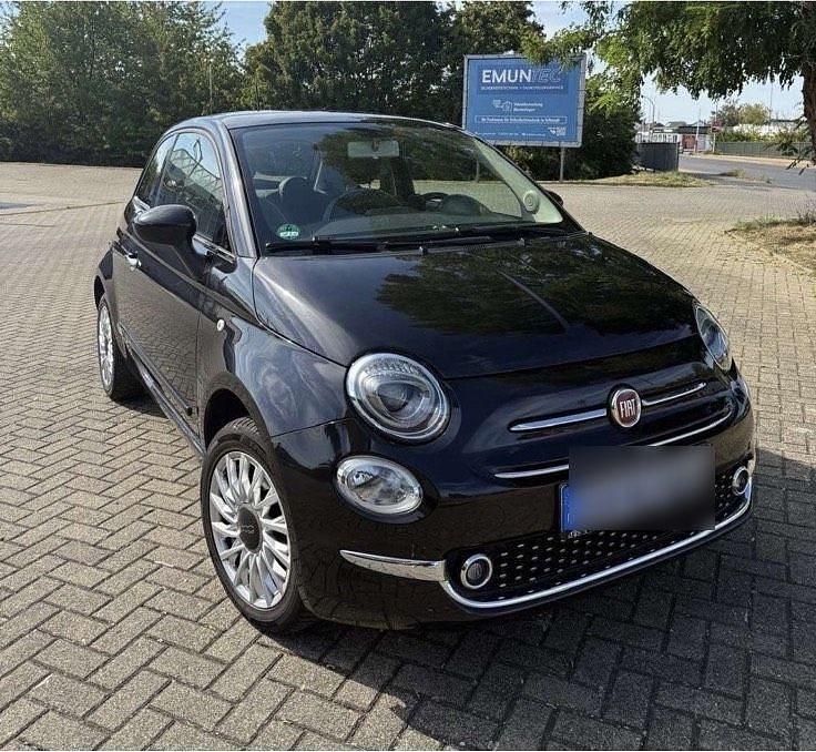 Schwarz Gebraucht 2017 Fiat 500 Lounge Kleinwagen | 7.500 € (Guter Preis) - Bild 1/4