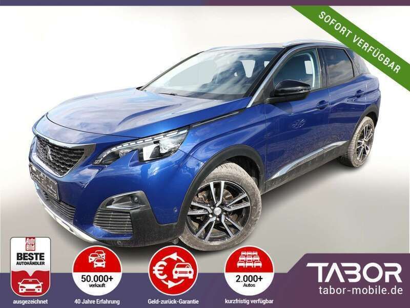 Blau Gebraucht 2018 Peugeot 3008 Allure SUV | 18.832 € (Guter Preis) - Bild 1/4