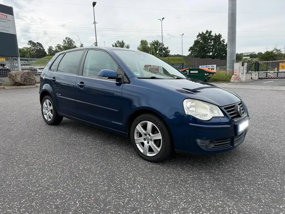 Gebraucht VW Polo 69 PS (50 kW) 2008 Blau Kleinwagen