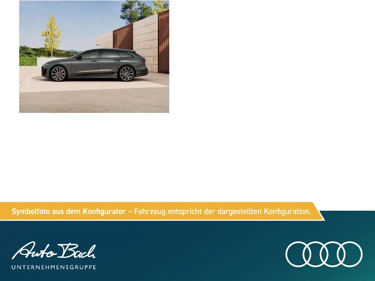 Nowe Audi A6 e-tron S-Line 314 kW (428 KM) 2026 Szary Kombi
