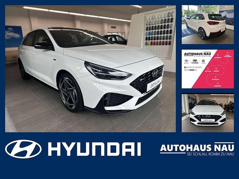 Atlas white / sol Neu 2025 Hyundai i30 N Line Limousine | 27.290 € (Fairer Preis) - Bild 1/4