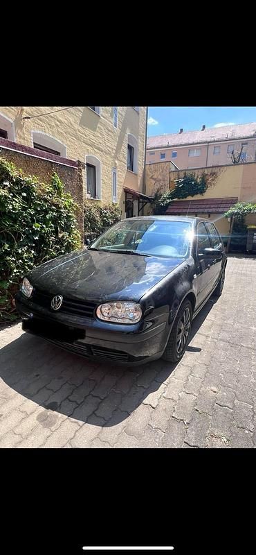 Schwarz Gebraucht 2003 VW Golf IV Limousine | 450 € (Guter Preis) - Bild 1/4