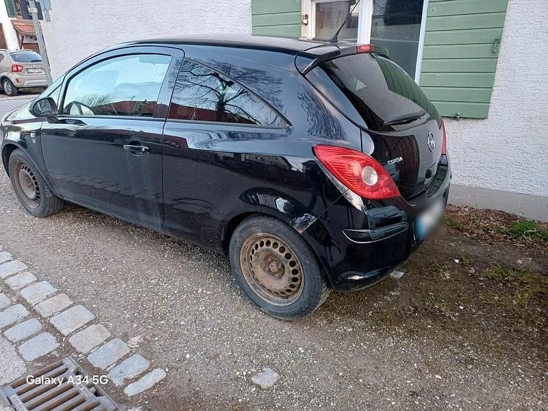 Gebraucht Opel Corsa 75 PS (55 kW) 2010 Schwarz Kleinwagen