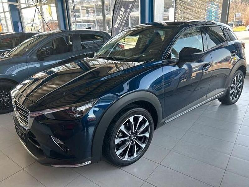 Gebraucht Mazda CX-3 Selection 121 PS (88 kW) 2022 Blau SUV