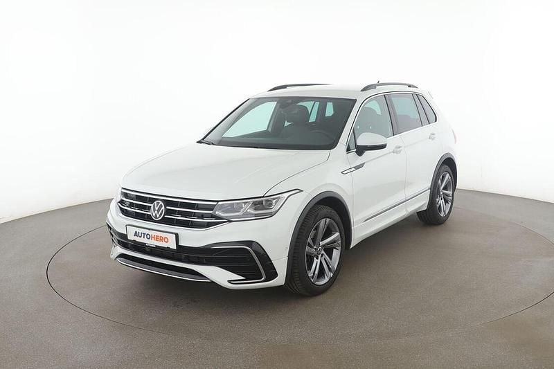 Weiß Gebraucht 2020 VW Tiguan R-line SUV | 25.740 € (Superpreis) - Bild 1/3