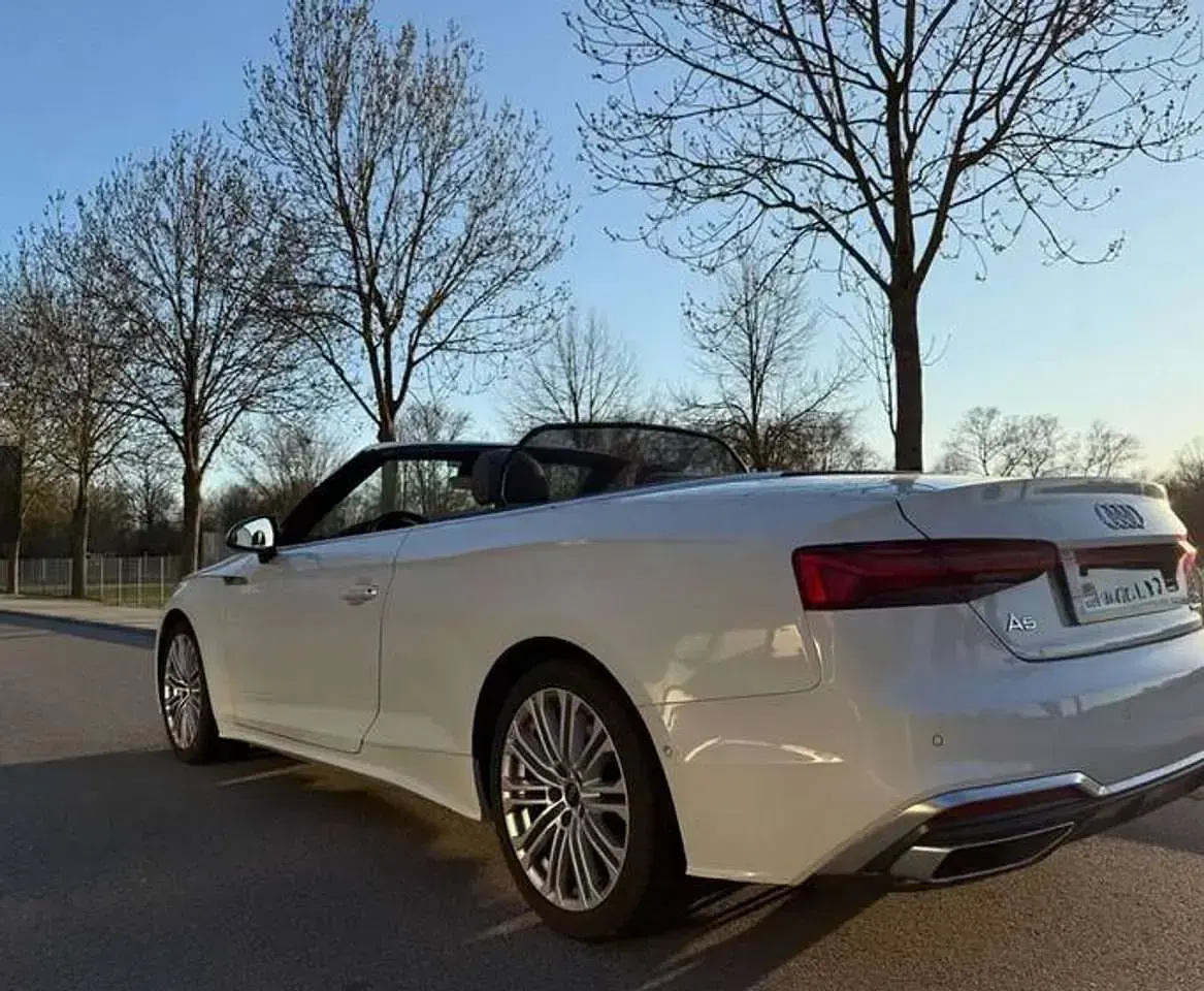 Gebraucht Audi A5 Cabriolet S-Line 190 PS (139 kW) 2020 Weiß Cabrio