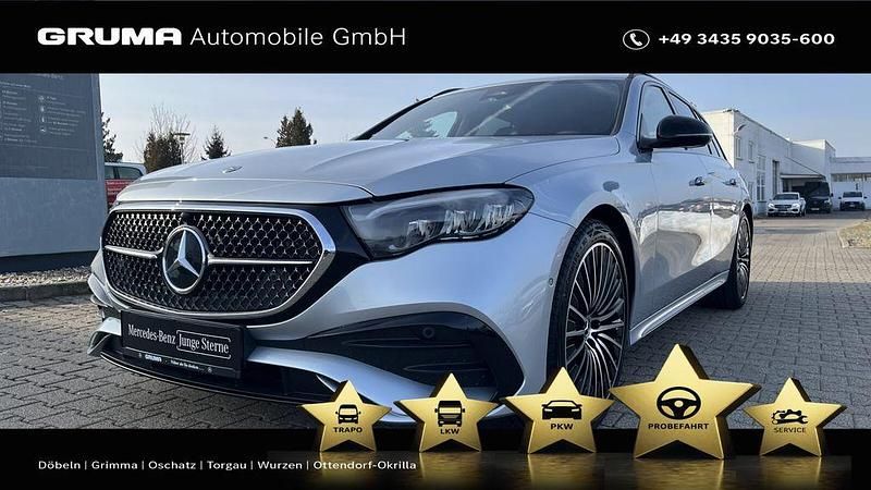 Lack hightechsilber Gebraucht 2025 Mercedes E200 AMG Kombi | 56.430 € (Etwas zu teuer) - Bild 1/4