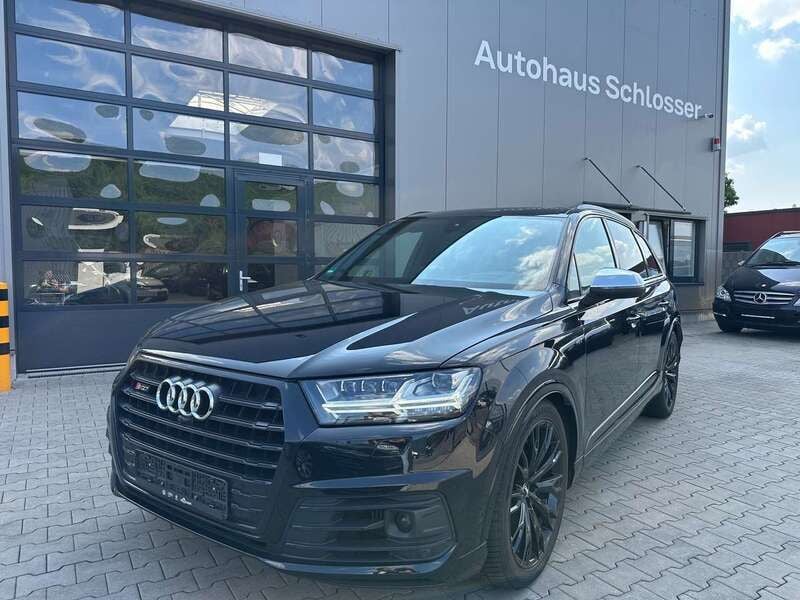 Orcaschwarz metallic Gebraucht 2018 Audi SQ7 SUV | 48.899 € (Fairer Preis) - Bild 1/4