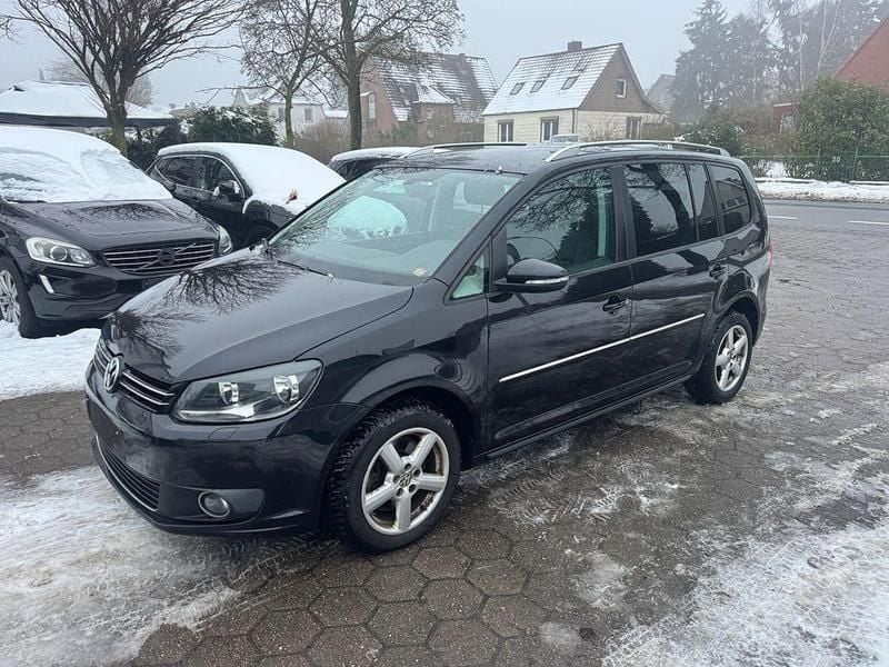 Gebraucht VW Touran Highline 140 PS (102 kW) 2013 Schwarz Van / Kleinbus