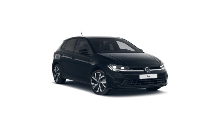Deep black perleffekt Gebraucht 2024 VW Polo R-line Kleinwagen | 25.780 € (Etwas zu teuer) - Bild 1/4