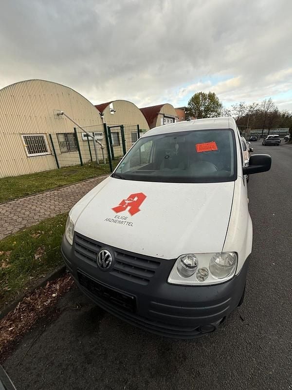 Second-hand VW Caddy 109 CP (80 kW) 2009 Alb Monovolum