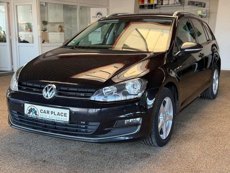 Schwarz Gebraucht 2016 VW Golf VII Allstar Kombi | 9.899 € (Fairer Preis) - Bild 1/4
