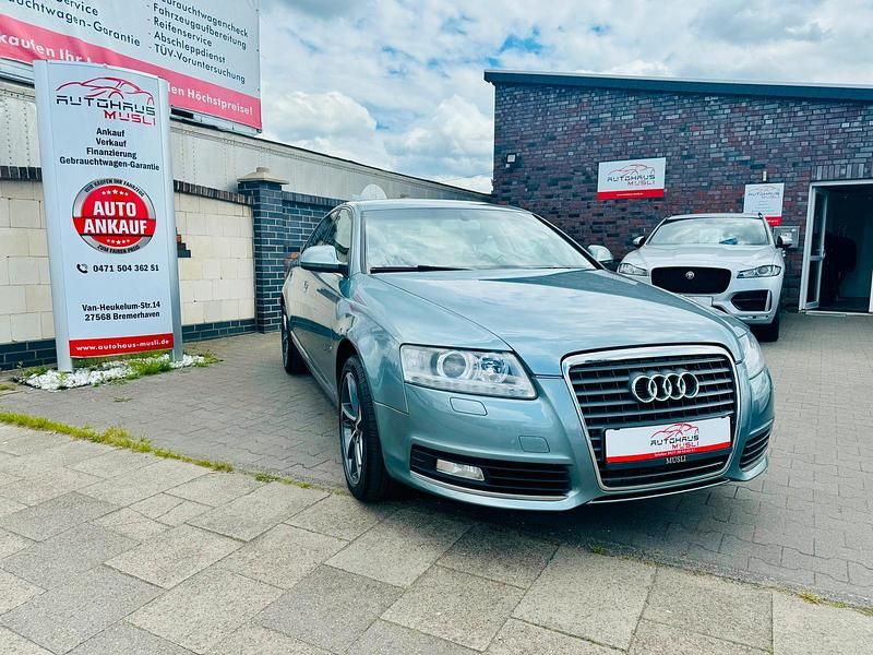 Grau Gebraucht 2008 Audi A6 Comfort Limousine | 6.988 € (Etwas zu teuer) - Bild 1/4