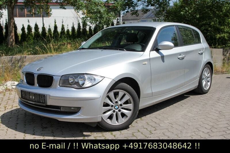 Silber Gebraucht 2008 BMW 116 Advantage Kleinwagen | 1.900 € (Superpreis) - Bild 1/4