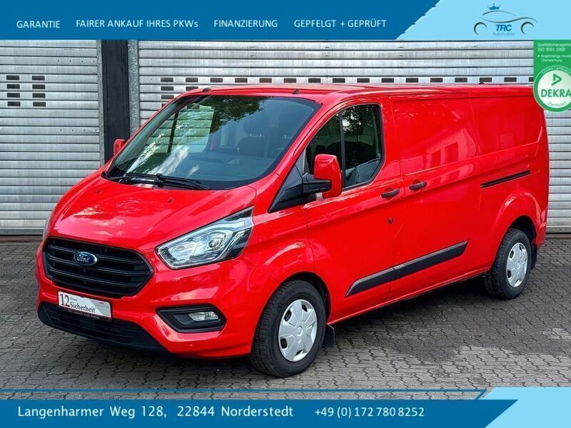 Rot Gebraucht 2018 Ford Transit Custom Trend Van / Kleinbus | 16.990 € (Superpreis) - Bild 1/4