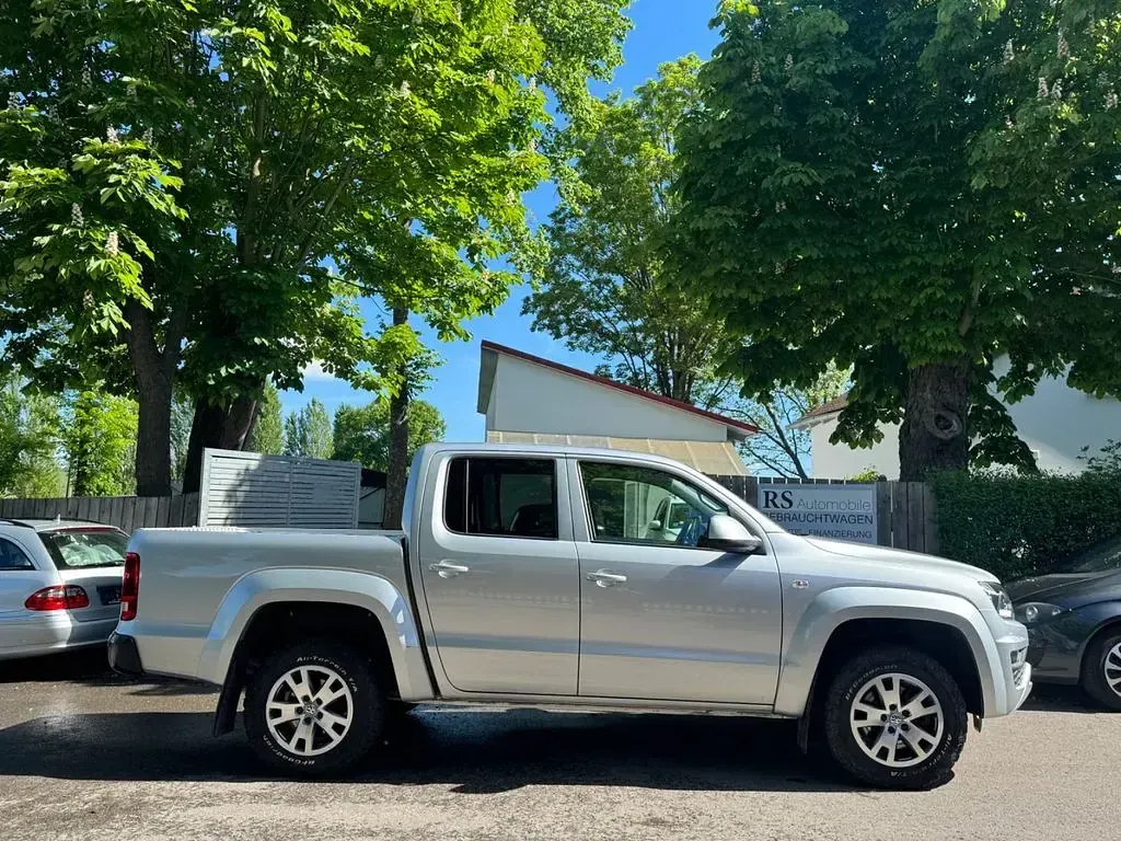 Gebraucht VW Amarok Comfortline 204 PS (150 kW) 2018 Silber Pickup
