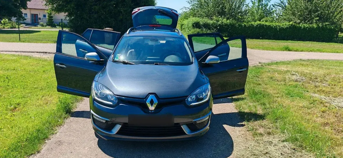 Gebraucht Renault Mégane GrandTour GT 220 PS (161 kW) 2014 Schwarz Kombi