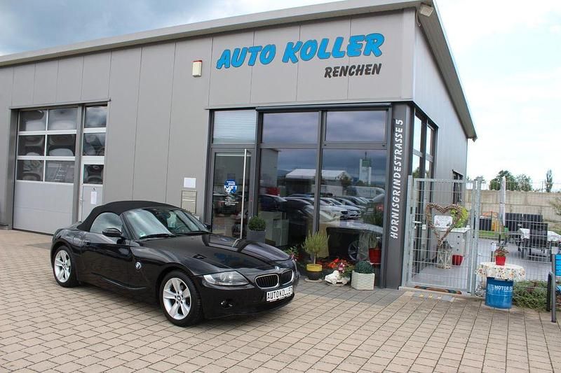 Schwarz Gebraucht 2005 BMW Z4 Sport Line Cabrio | 10.900 € (Fairer Preis) - Bild 1/4