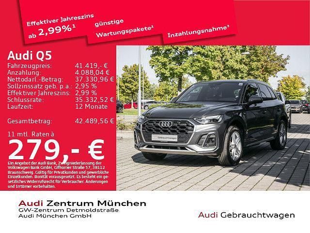 Daytonagrau perleffekt Gebraucht 2022 Audi Q5 Ambiente SUV | 41.419 € (Fairer Preis) - Bild 1/2