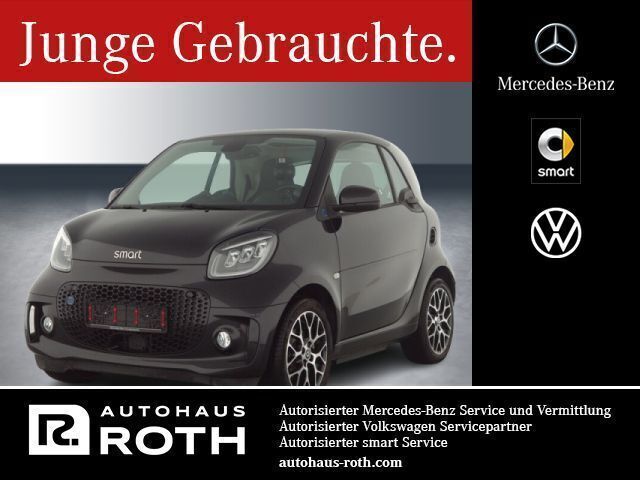 Bodypanels in black Gebraucht 2021 Smart ForTwo Electric Drive Pulse Coupé | 16.500 € (Teuer) - Bild 1/4