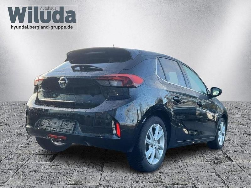 Gebraucht Opel Corsa Elegance 75 PS (55 kW) 2022 Diamant schwarz/karbon schwa schwarz Limousine