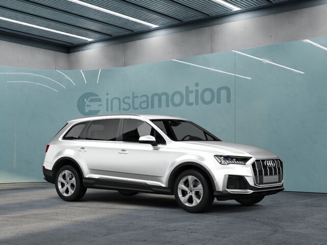 Weiß Gebraucht 2021 Audi Q7 S-Line SUV | 58.190 € (Etwas zu teuer) - Bild 1/2