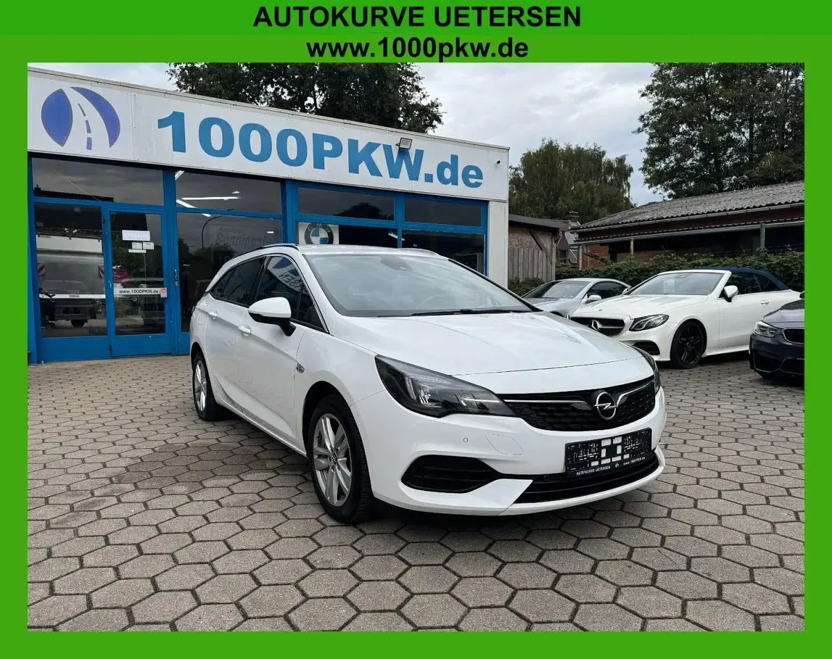 Gebraucht Opel Astra Elegance 145 PS (106 kW) 2020 Weiß Kombi