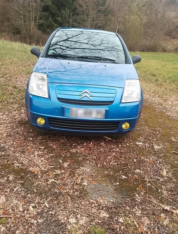 Gebraucht Citroën C2 73 PS (53 kW) 2007 Blau Kleinwagen