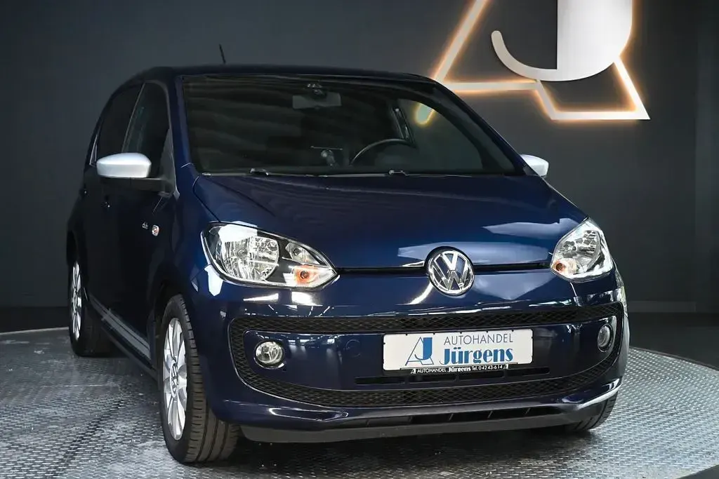 Gebraucht VW up! CLUB 60 PS (44 kW) 2015 Blau Kleinwagen