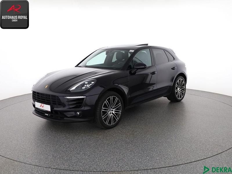 Schwarz (metallic) Gebraucht 2018 Porsche Macan S SUV | 39.880 € (Guter Preis) - Bild 1/4