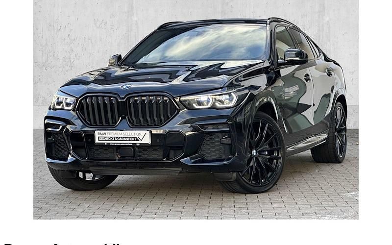 Schwarz Gebraucht 2022 BMW X6 M50 Shadowline SUV | 64.480 € (Etwas zu teuer) - Bild 1/4