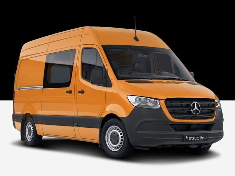 Orange Neu 2025 Mercedes Sprinter Van | 50.298 € (Superpreis) - Bild 1/4